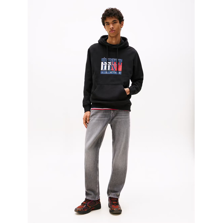 HOMBRE TJM REG RWB FLAG HOODIE EXT BDS