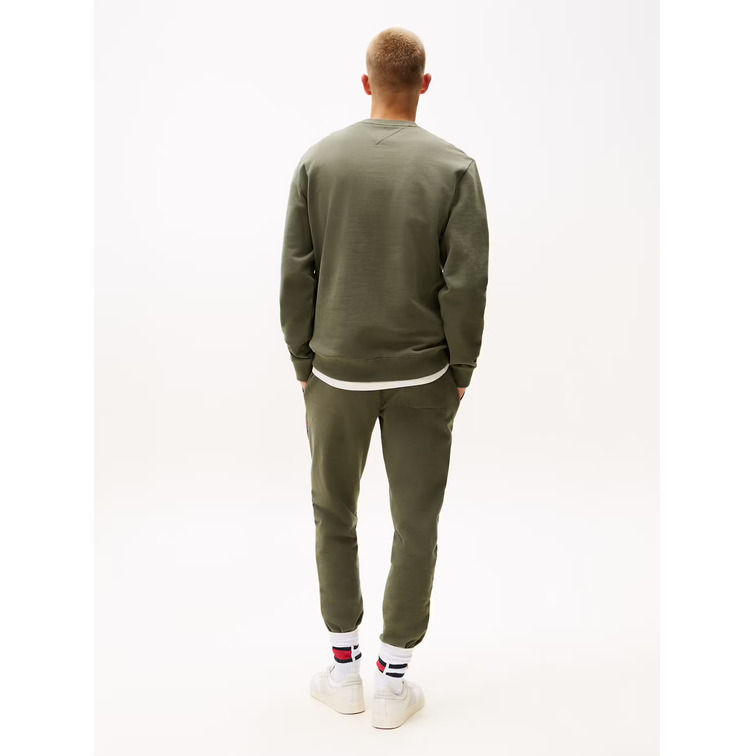 SUDADERA HOMBRE  TOMMY HILFIGER TJM REG RWB FLAG CREW EXT