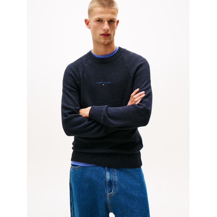 HOMBRE TJM SLIM LINEAR RAGLAN SWEATER C1G