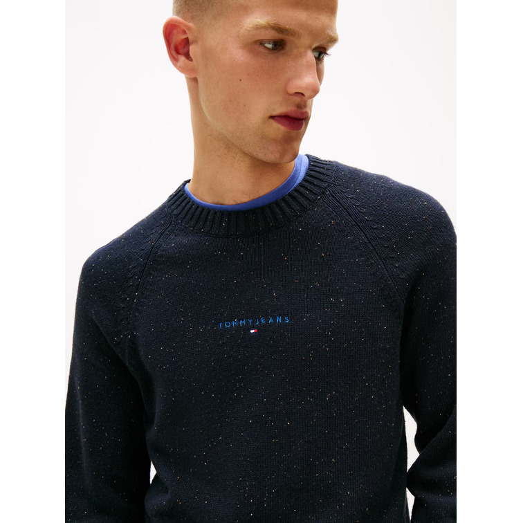 HOMBRE TJM SLIM LINEAR RAGLAN SWEATER C1G