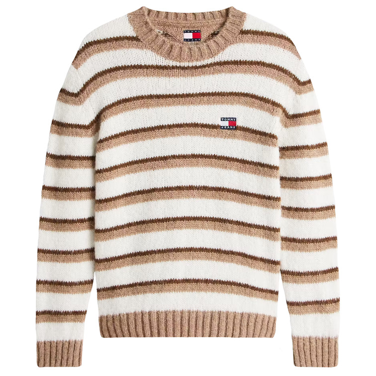 JERSEY HOMBRE  TOMMY HILFIGER TJM REG BRSHD STRPE BADGE SWEA