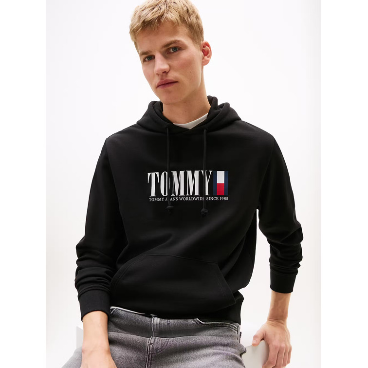 HOMBRE TJM REG RWB DNA GRAPHIC HOODIE BDS