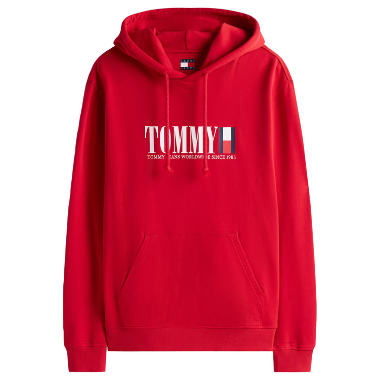 HOMBRE TJM REG RWB DNA GRAPHIC HOODIE XLE