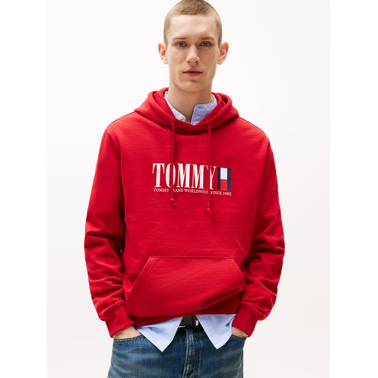 HOMBRE TJM REG RWB DNA GRAPHIC HOODIE XLE