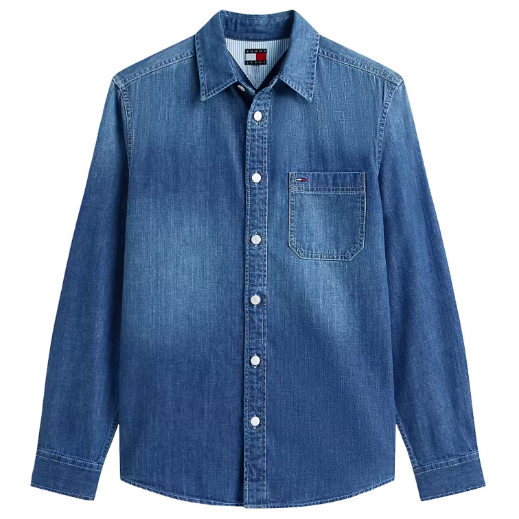 CAMISA HOMBRE  TOMMY HILFIGER TJM DENIM REGULAR FIT SHIRT EX