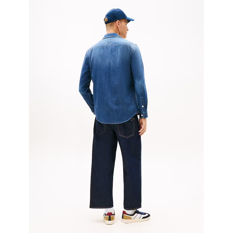 CAMISA HOMBRE  TOMMY HILFIGER TJM DENIM REGULAR FIT SHIRT EX