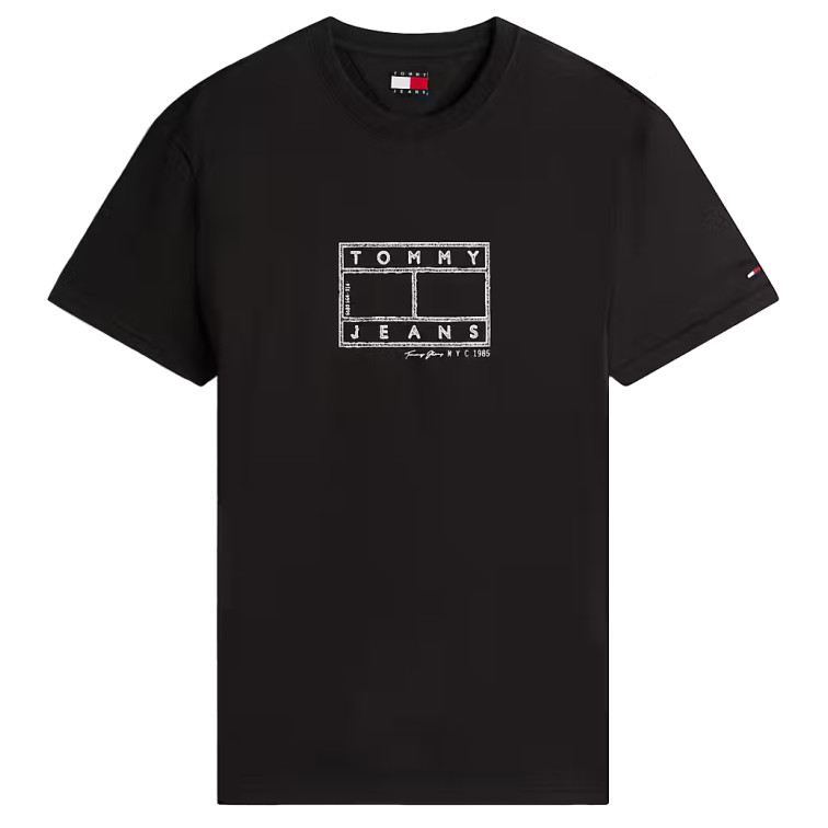 CAMISETA HOMBRE  TOMMY HILFIGER TJM REG CENTER FLAG SS TEE