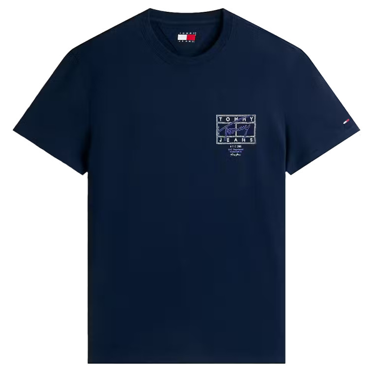 CAMISETA HOMBRE  TOMMY HILFIGER TJM REG SIGN SPRAY SS T EXT