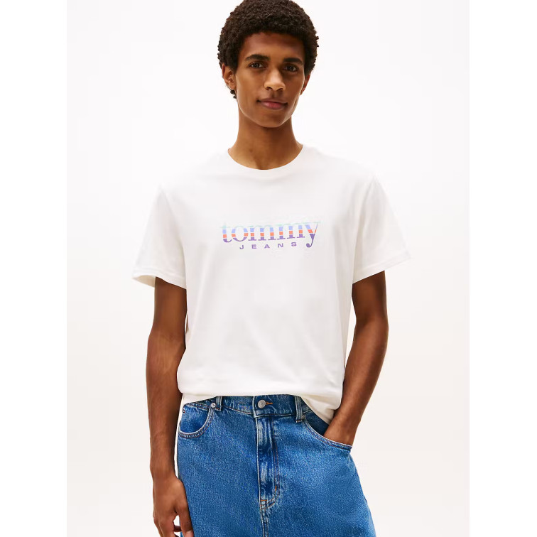 CAMISETA HOMBRE  TOMMY HILFIGER TJM SLIM ENTRY DNA SS T EXT