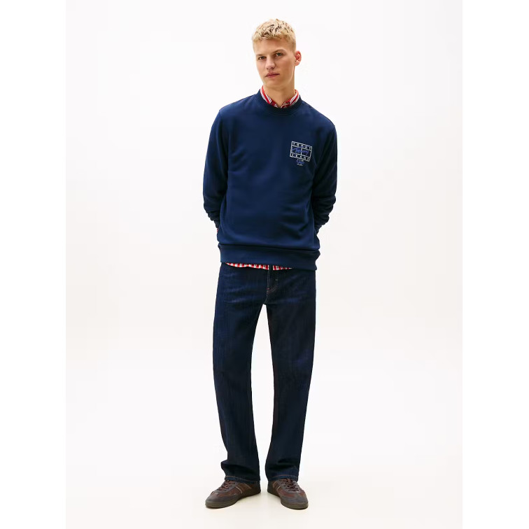 SUDADERA CUELLO REDONDO HOMBRE TOMMY JEANS CON LOGOS