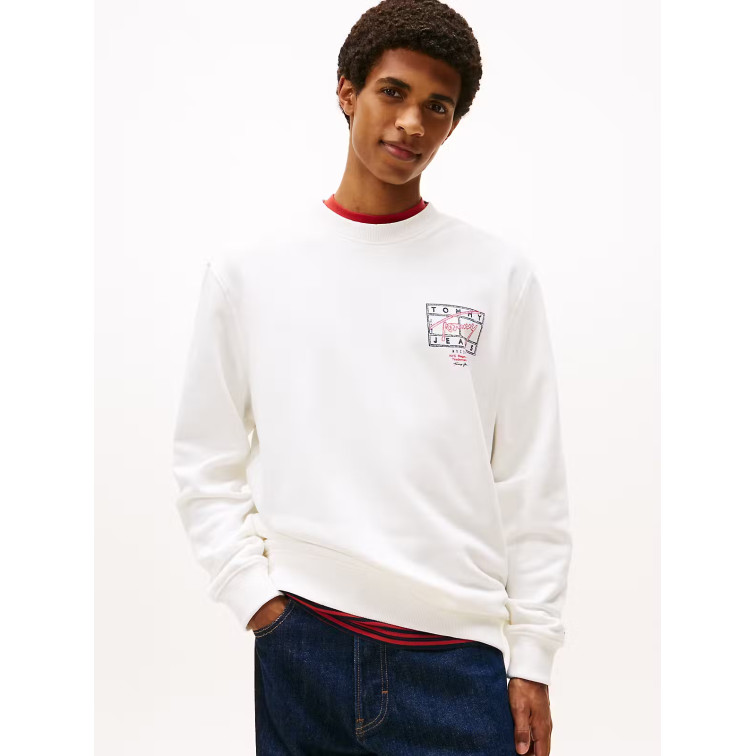 SUDADERA HOMBRE  TOMMY HILFIGER TJM REG ENTRY DNA PLAY CREW EX