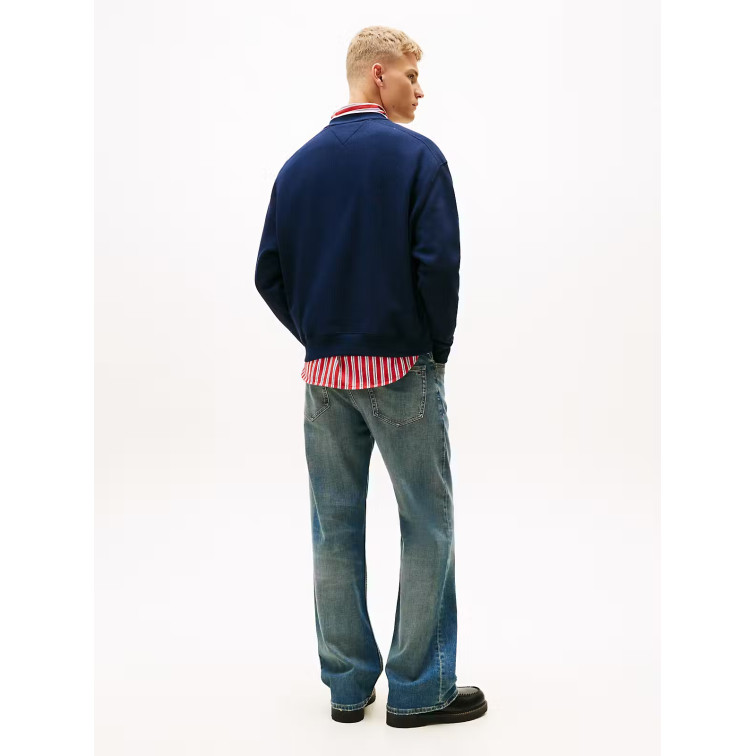 SUDADERA HOMBRE  TOMMY HILFIGER TJM 90S TEXTURE GRAPHIC CREW