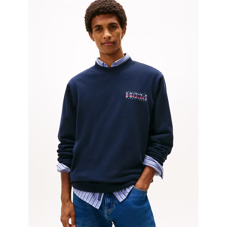 SUDADERA HOMBRE  TOMMY HILFIGER TJM REG ENTRY DNA PLAY CREW EX