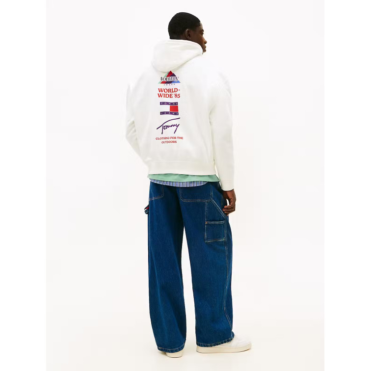 SUDADERA HOMBRE  TOMMY HILFIGER TJM 90S DNA PLAY HOODIE