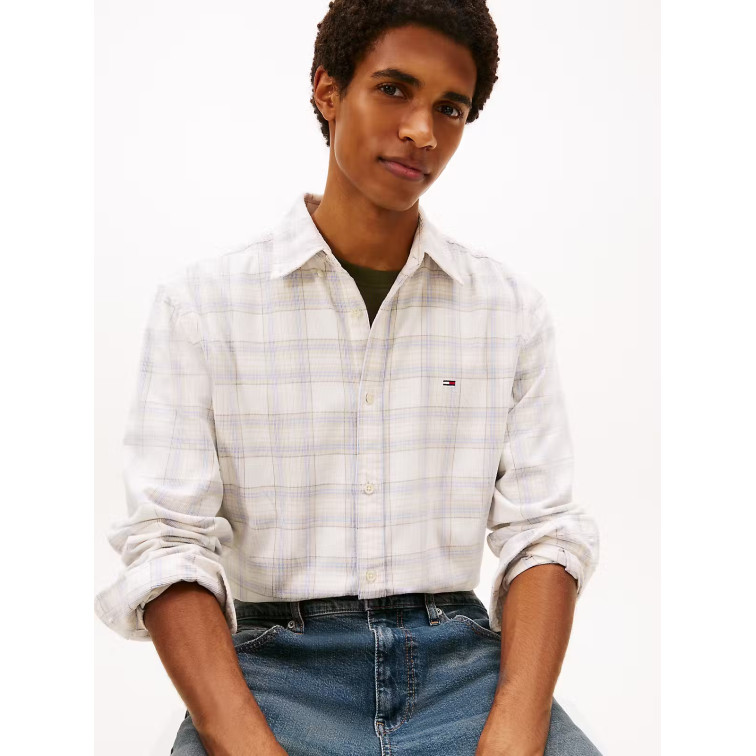 CAMISA HOMBRE  TOMMY HILFIGER TJM REG CHECK CORD SHIRT