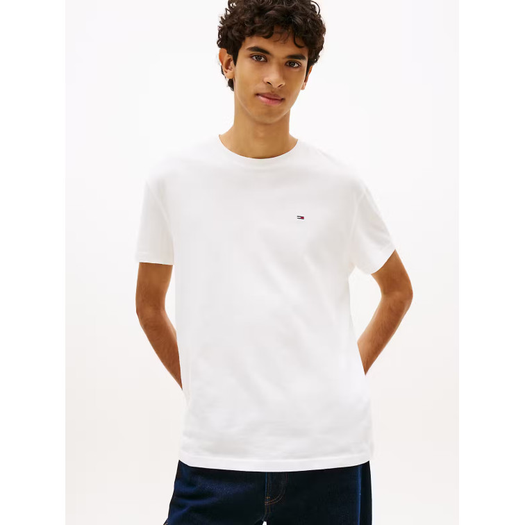 HOMBRE TJM REG SFLAG SS TEE EXT YBL