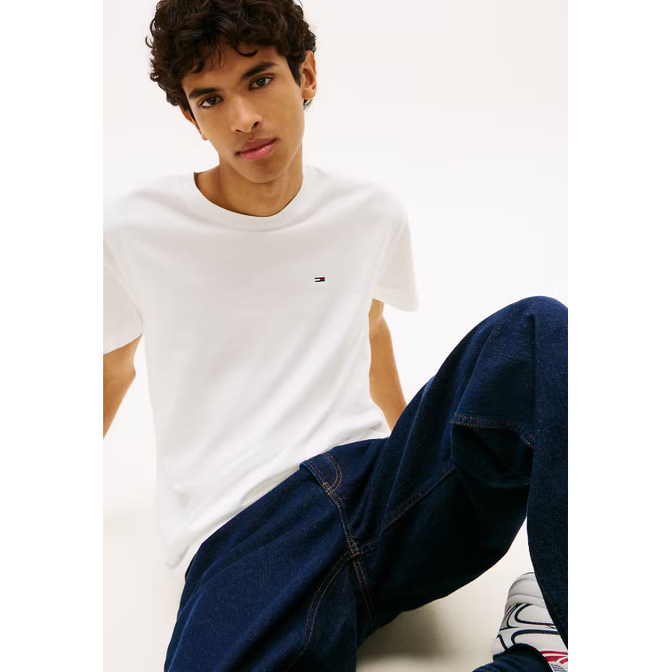 HOMBRE TJM REG SFLAG SS TEE EXT YBL