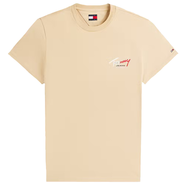 HOMBRE TJM SLIM SIGN CHEST SS TEE EXT AB9