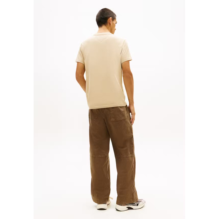 HOMBRE TJM SLIM SIGN CHEST SS TEE EXT AB9