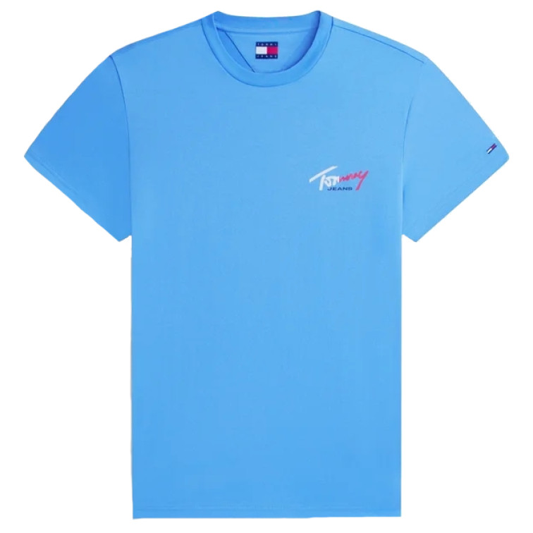 CAMISETA HOMBRE  TOMMY HILFIGER TJM SLIM SIGN CHEST SS TEE EXT