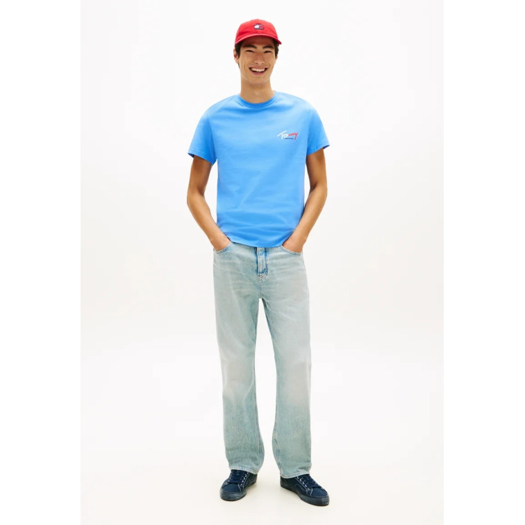 CAMISETA HOMBRE  TOMMY HILFIGER TJM SLIM SIGN CHEST SS TEE EXT