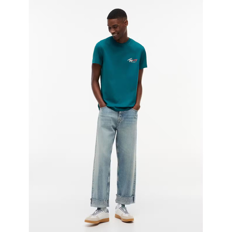 CAMISETA HOMBRE  TOMMY HILFIGER TJM SLIM SIGN CHEST SS TEE EXT