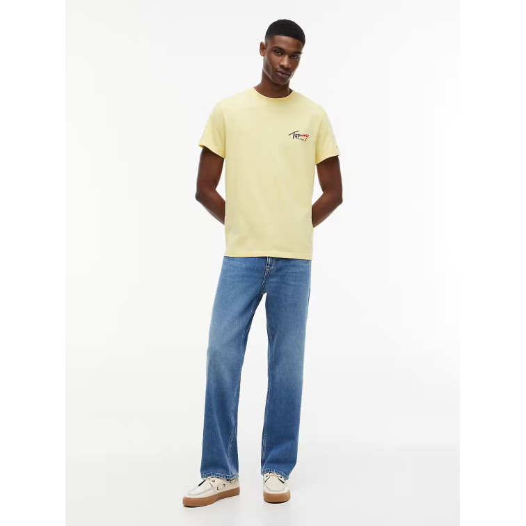 CAMISETA HOMBRE  TOMMY HILFIGER TJM SLIM SIGN CHEST SS TEE EXT