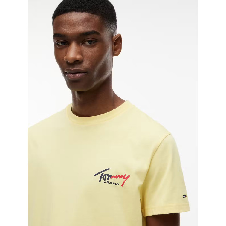 CAMISETA HOMBRE  TOMMY HILFIGER TJM SLIM SIGN CHEST SS TEE EXT