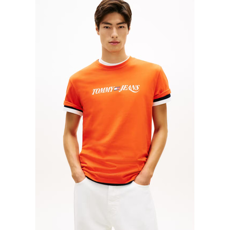 CAMISETA HOMBRE  TOMMY HILFIGER TJM REG VINTAGE LA SS TEE