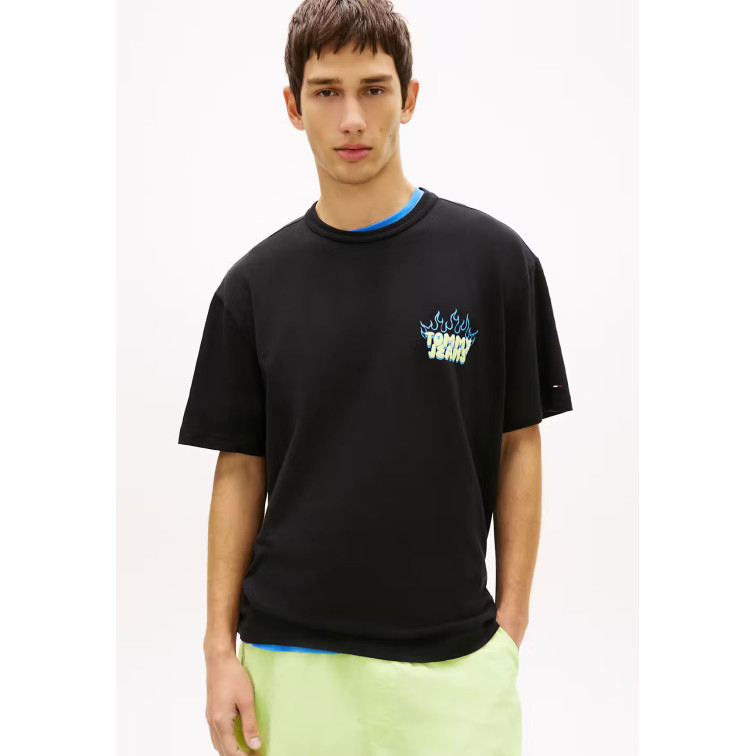CAMISETA HOMBRE  TOMMY HILFIGER TJM RLX BUBBLE FLAME SS TEE