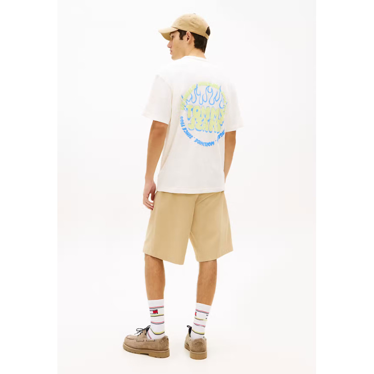 CAMISETA HOMBRE  TOMMY HILFIGER TJM RLX BUBBLE FLAME SS TEE