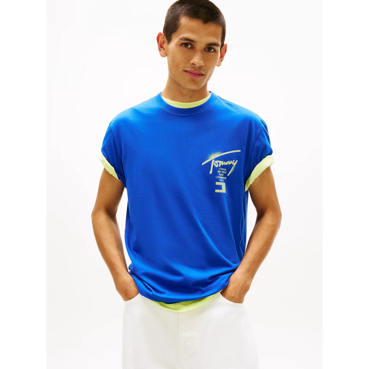 HOMBRE TJM REG CITY SIGN SS TEE EXT C8O