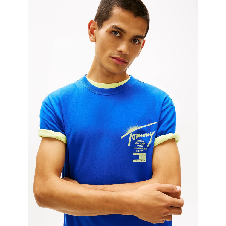 HOMBRE TJM REG CITY SIGN SS TEE EXT C8O