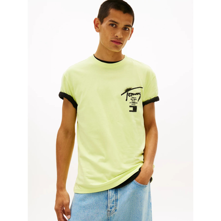 HOMBRE TJM REG CITY SIGN SS TEE EXT LT3