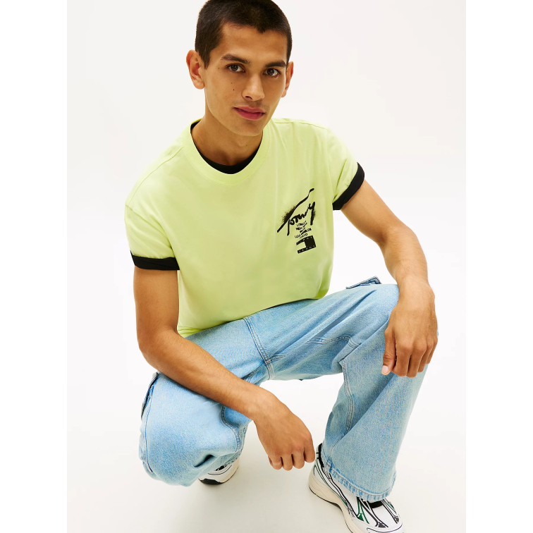 HOMBRE TJM REG CITY SIGN SS TEE EXT LT3