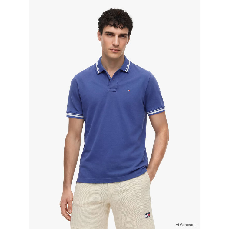 POLO HOMBRE  TOMMY HILFIGER TJM REG TIPPED POLO EXT