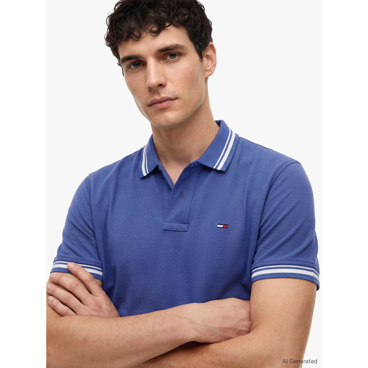 POLO HOMBRE  TOMMY HILFIGER TJM REG TIPPED POLO EXT
