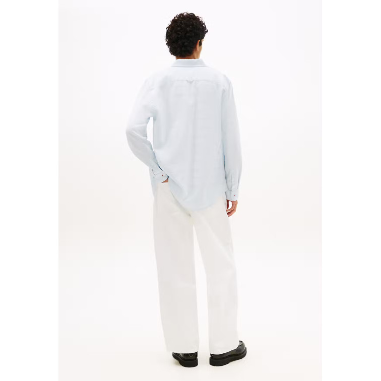 CAMISA HOMBRE  TOMMY HILFIGER TJM REG LINEN BLEND SHIRT EXT