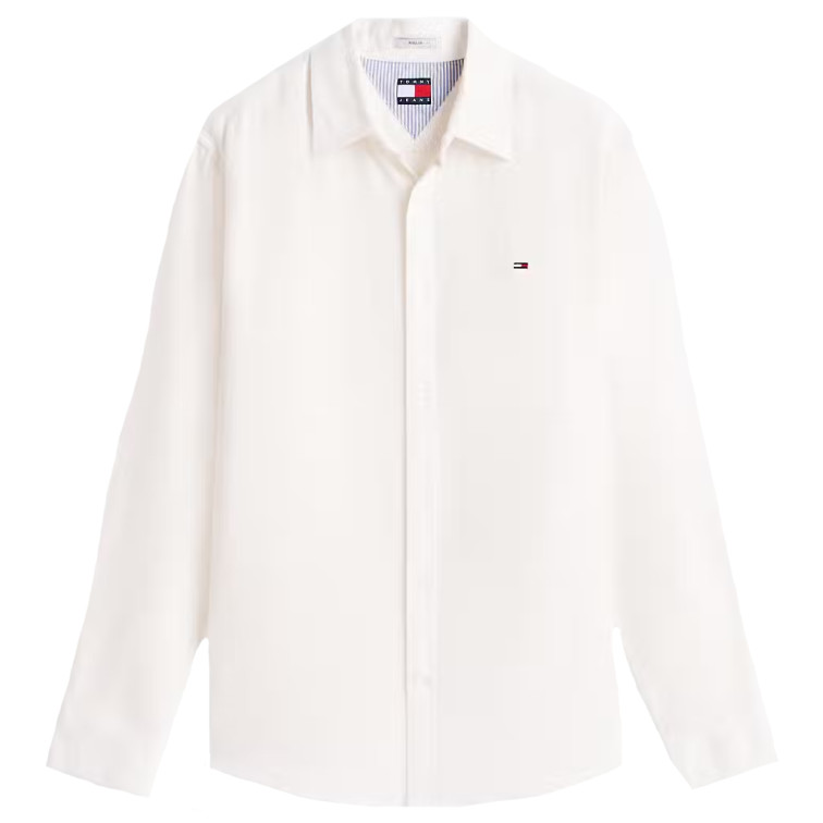 CAMISA HOMBRE  TOMMY HILFIGER TJM REG LINEN BLEND SHIRT EXT