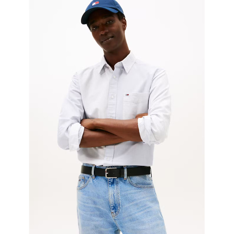 CAMISA HOMBRE  TOMMY HILFIGER TJM RLX OXFORD FUN STRIPES SHI