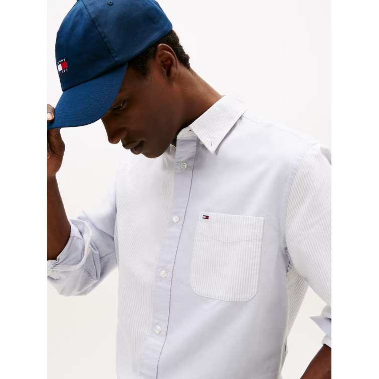 CAMISA HOMBRE  TOMMY HILFIGER TJM RLX OXFORD FUN STRIPES SHI