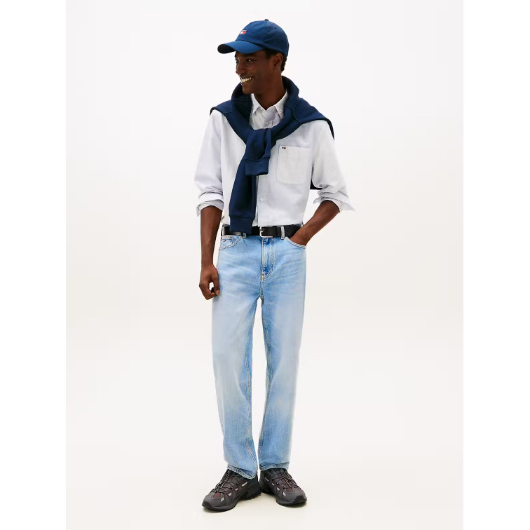 CAMISA HOMBRE  TOMMY HILFIGER TJM RLX OXFORD FUN STRIPES SHI