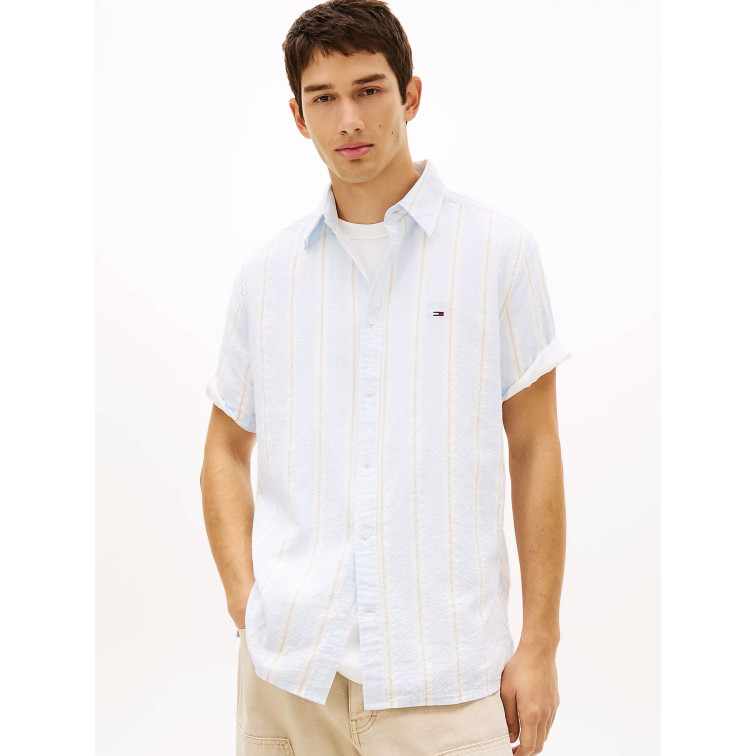 CAMISA HOMBRE  TOMMY HILFIGER TJM REG SEERSUCKR PTRN SHIRT E