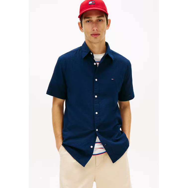 CAMISA HOMBRE  TOMMY HILFIGER TJM REG SEERSUCKER SHIRT EXT