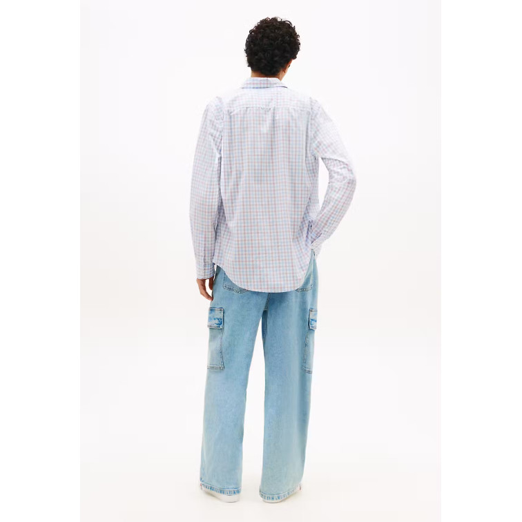 CAMISA HOMBRE  TOMMY HILFIGER TJM REG CHECK POPLIN SHIRT