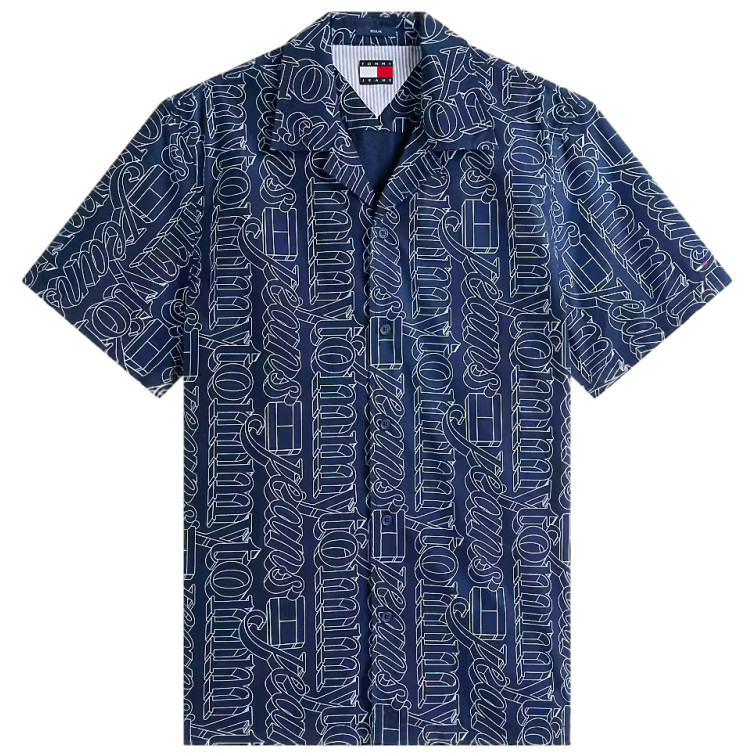 CAMISA HOMBRE  TOMMY HILFIGER TJM REG AOP CAMP SHIRT EXT