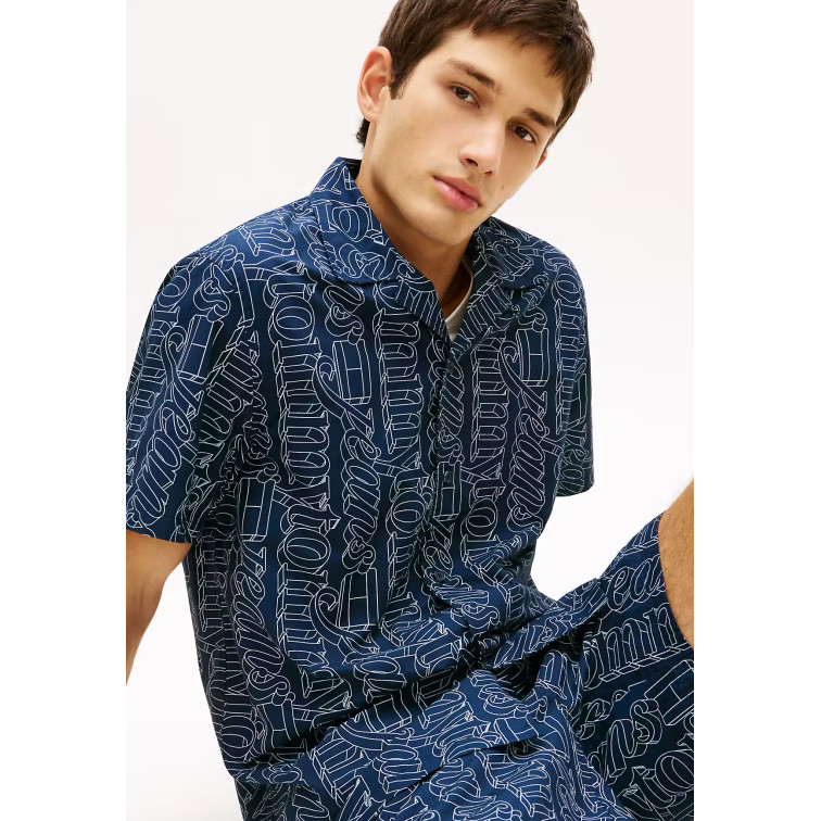 CAMISA HOMBRE  TOMMY HILFIGER TJM REG AOP CAMP SHIRT EXT