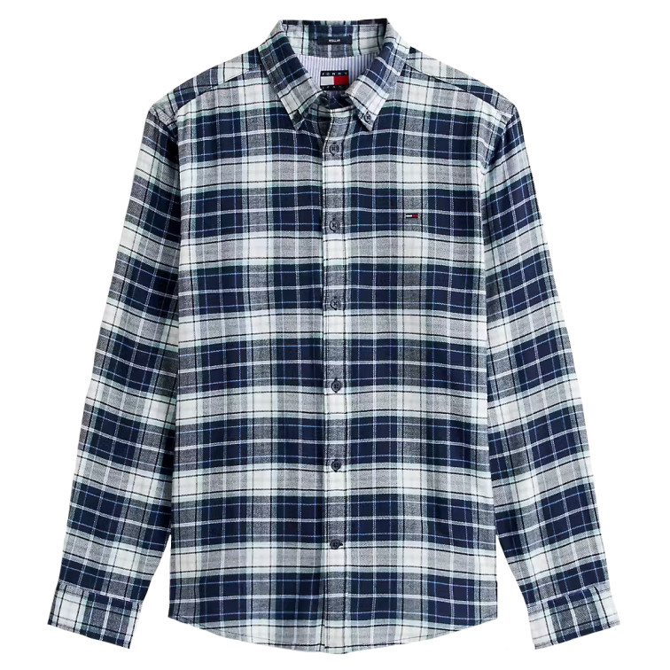 CAMISA HOMBRE  TOMMY HILFIGER TJM REG FLANNEL CHECK SHIRT EX