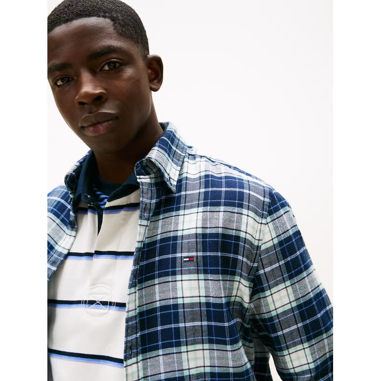 CAMISA HOMBRE  TOMMY HILFIGER TJM REG FLANNEL CHECK SHIRT EX