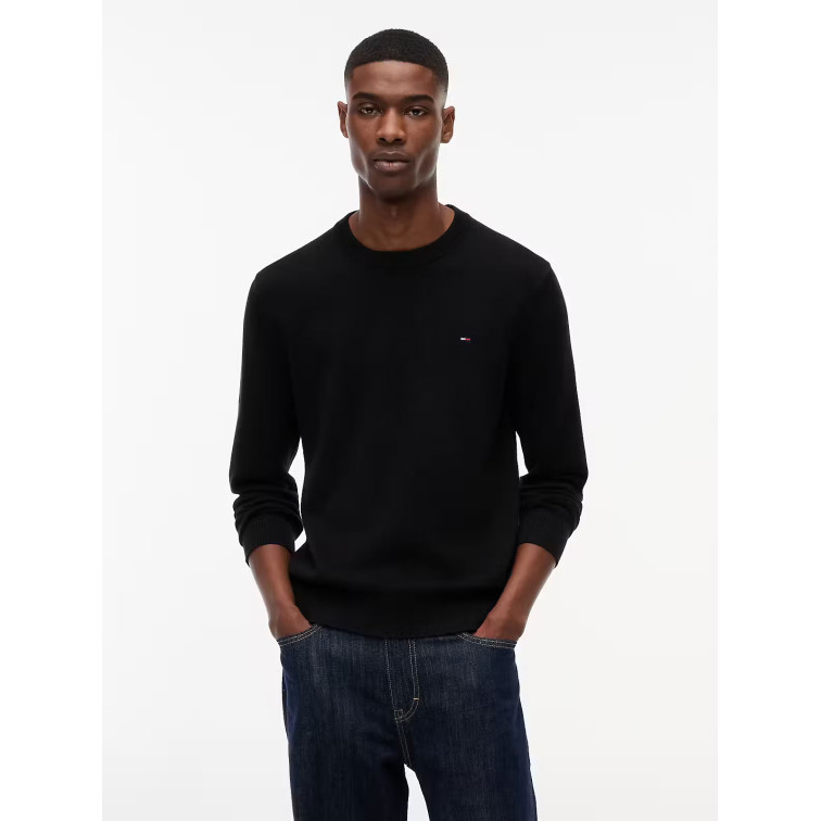 JERSEY HOMBRE  TOMMY HILFIGER SLIM ESSENTIAL LIGHT SWEATER